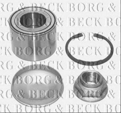 BORG & BECK bwk909 -  Комплект подшипника ступицы колеса